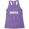 make the america great again Racerback Tank