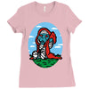 little mummra after a rough day Ladies Fitted T-Shirt