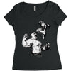 wolverine vs hulk Women's Triblend Scoop T-shirt