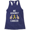 Me Against Cancer Racerback Tank