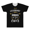 legendary riders are born in 1974 All Over Men's T-shirt