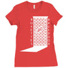 i warned you Ladies Fitted T-Shirt