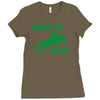 born to ride horse riding pony horse Ladies Fitted T-Shirt