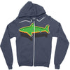 pool shark Zipper Hoodie