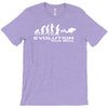 evolution of scuba divingfunny swim retro sea cool boat party T-Shirt