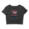 A March Girl Like A Flowers Crop Top