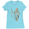 marilyn monroe machine gun gangster 100% cotton Ladies Fitted T-Shirt