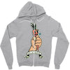 go vegan 6 Zipper Hoodie