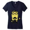 mr. fancypants Women's V-Neck T-Shirt