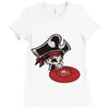 pirate ultimate disc Ladies Fitted T-Shirt