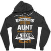 Super Cool Aunt Of A Freaking Awesome Niece Zipper Hoodie