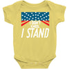 I Don't Kneel Baby Onesie