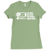 i'm here because you broke something Ladies Fitted T-Shirt