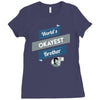world's okayest brother Ladies Fitted T-Shirt