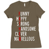 meanings of father Ladies Fitted T-Shirt