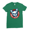 french bulldog club Ladies Fitted T-Shirt