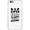 Be A Super Hero For Animals Go Vegan! iPhone 6/6s Case