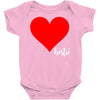 Besties Heart Family Matching Baby Bodysuit