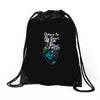 nature in my heart Drawstring Bags