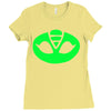 pj masks gekko symbol Ladies Fitted T-Shirt
