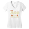 i have o.c.d obsessive cat disorder Women's V-Neck T-Shirt