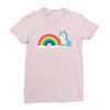 tasty rainbow Ladies Fitted T-Shirt