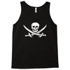 pirate skull sword music band metal biker guitar tee new Tank Top