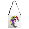 color bird Adjustable Strap Totes