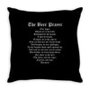 beer prayer Throw Pillow