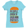 poop Ladies Fitted T-Shirt