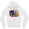 roll out Zipper Hoodie