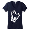 marilyn manson body Women's V-Neck T-Shirt