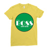 little boss Ladies Fitted T-Shirt