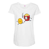 french fried jason Maternity Scoop Neck T-shirt