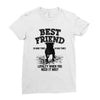 Best Friend Pİtbull Ladies Fitted T-Shirt
