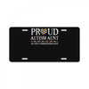 proud autism aunt License Plate