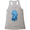 ninja kick ass clash Racerback Tank
