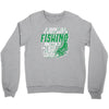 talk to myself fishing Crewneck Sweatshirt