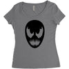 black nom nom Women's Triblend Scoop T-shirt