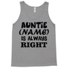 personalised auntie Tank Top