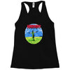 the sound of kombat Racerback Tank