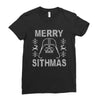 merry sithmas Ladies Fitted T-Shirt