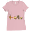 calorie burning Ladies Fitted T-Shirt
