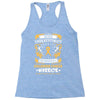 Never Underestimate The Strength Of A Childhood Cancer Warrior Racerback Tank