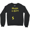 Muggle On Board Yellow Crewneck Sweatshirt