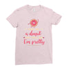 feed me a donut Ladies Fitted T-Shirt