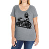 bikers Ladies Curvy T-Shirt