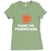 thanks to phoenicians Ladies Fitted T-Shirt