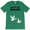 Baby On Board with Stork T-Shirt