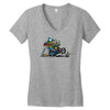 motogrem Women's V-Neck T-Shirt